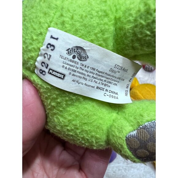 Playskool & Eden 1998 Teletubbies Dipsy, Laa Laa, Timmy Winky plush - Picture 4 of 8